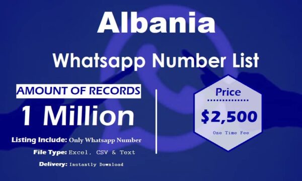 Albania Whatsapp Database Trial