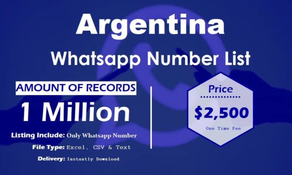 Argentina Whatsapp Database 500K