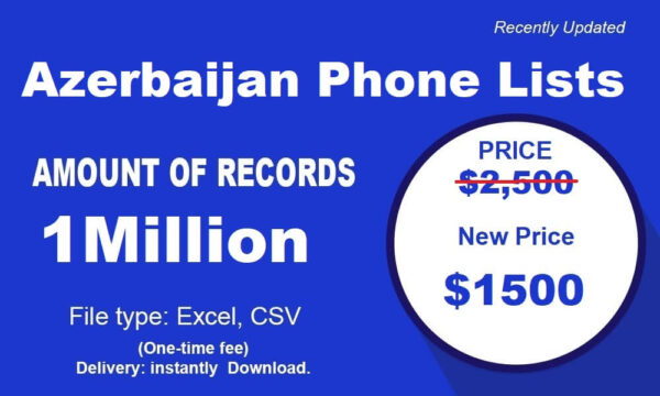 500K Test Azerbaijan Phone Number Material