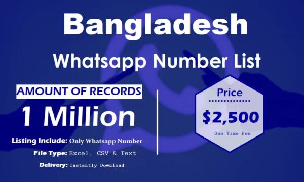 Bangladesh Whatsapp Database 3 Million