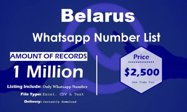 Belarus Whatsapp Database 100K