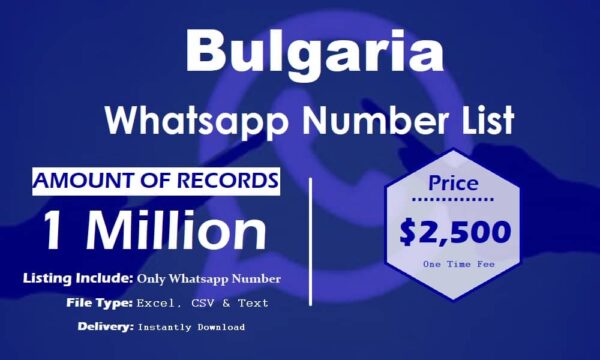 Bulgaria Whatsapp Database 1 Million