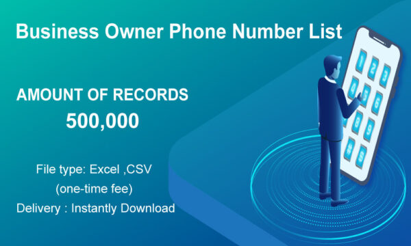 Business Owner Phone Numbers List Trial