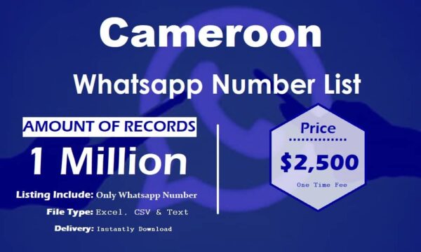 Cameroon Whatsapp Database 3 Million