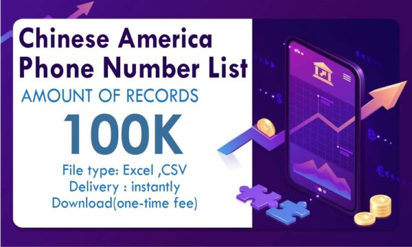 Chinese American Phone Number Material Business Order