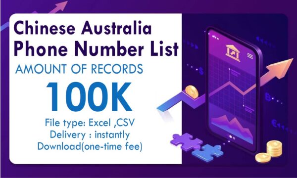 Chinese Australia Phone Number Material Trail Order