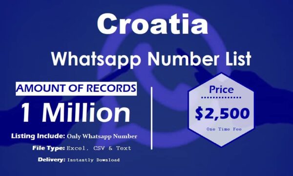 Croatia Whatsapp Database 3 Million