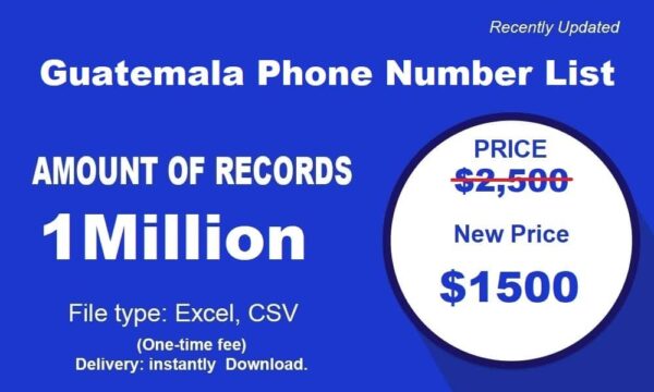 500K Test Guatemala Phone Number Material