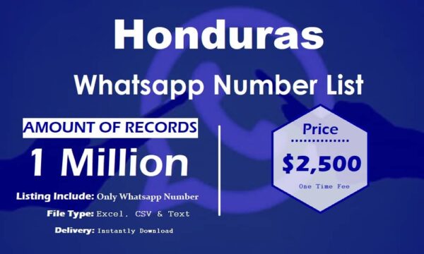 Honduras Whatsapp Database 50K