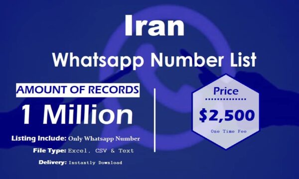 Iran Whatsapp Database 50K