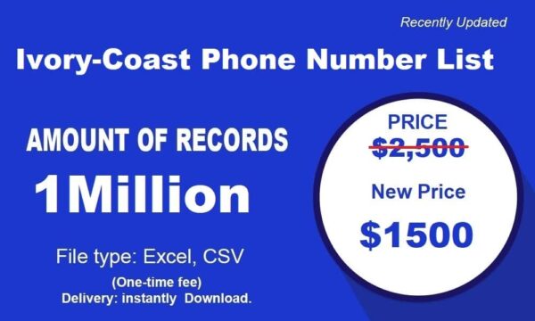 500K Test Ivory-Coast Phone Number Material