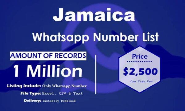 Jamaica Whatsapp Database 3 Million