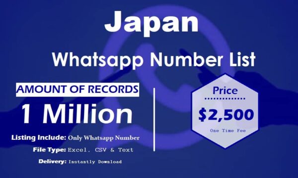 Japan Whatsapp Database 5 Million