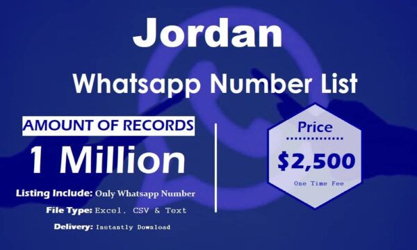 Jordan Whatsapp Database 100K