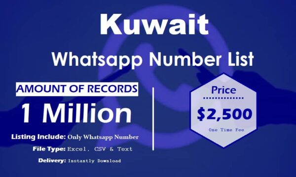 Kuwait Whatsapp Database 500K