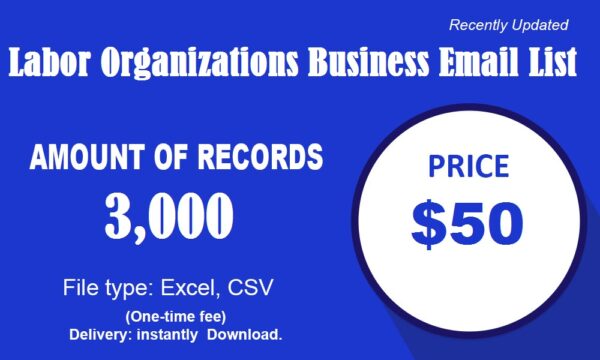 Organizations Business Email List