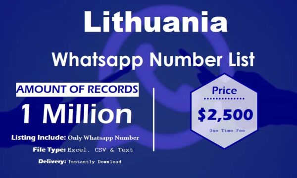 Lithuania Whatsapp Database 500K