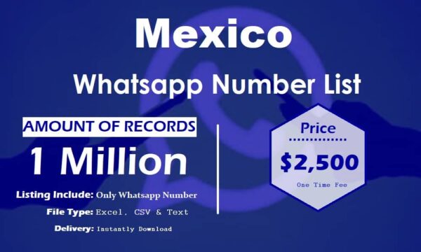 Mexico Whatsapp Database 100K