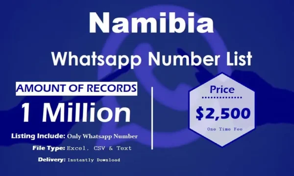 Namibia Whatsapp Database 100K