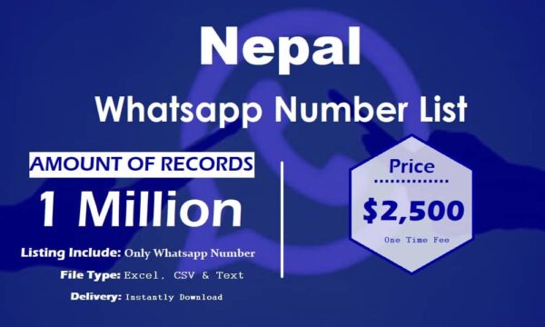 Nepal Whatsapp Database 3 Million