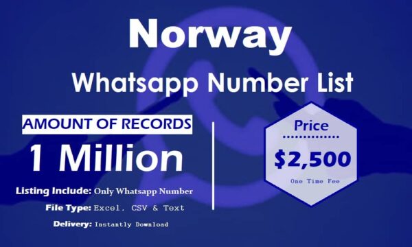 Norway Whatsapp Database 1 Million