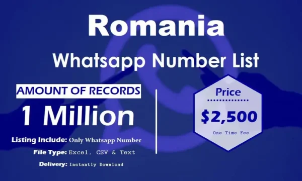 Romania Whatsapp Database Trial