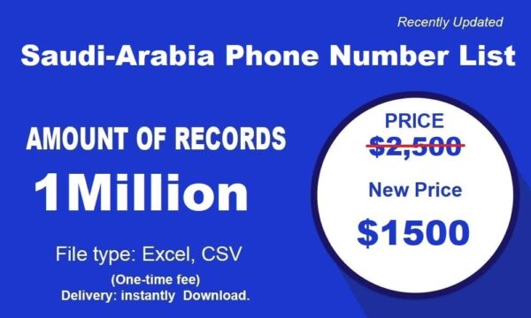 500K Test Saudi-Arabia Phone Number Material