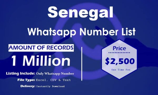 Senegal Whatsapp Database Trial