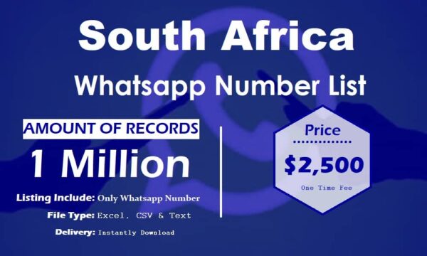 South Africa Whatsapp Database 50K