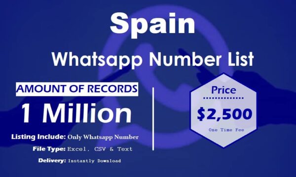 Spain Whatsapp Database 3 Million