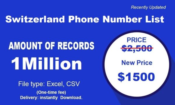 1 Million Full Switzerland Phone Number Material