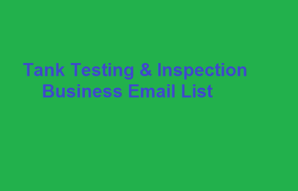 Testing Business Email List