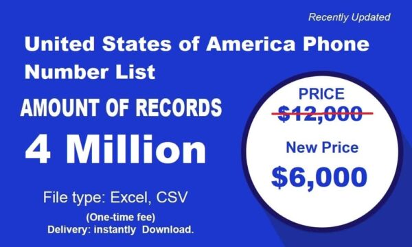 1 Million USA Phone Number Material