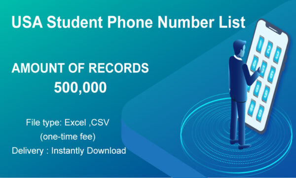 USA Student Phone Number Material Small