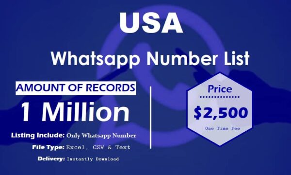 USA Whatsapp Database 50K