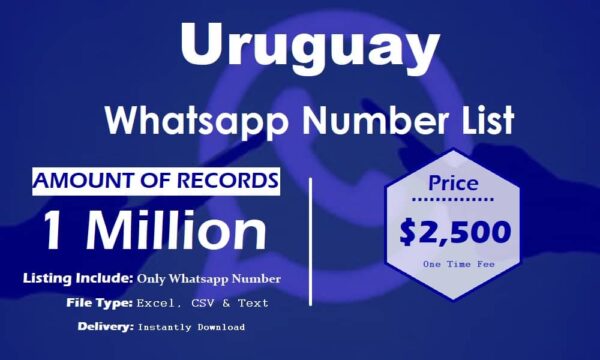 Uruguay Whatsapp Database 5 Million