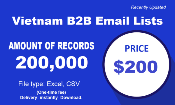 Vietnam Business Email Lists